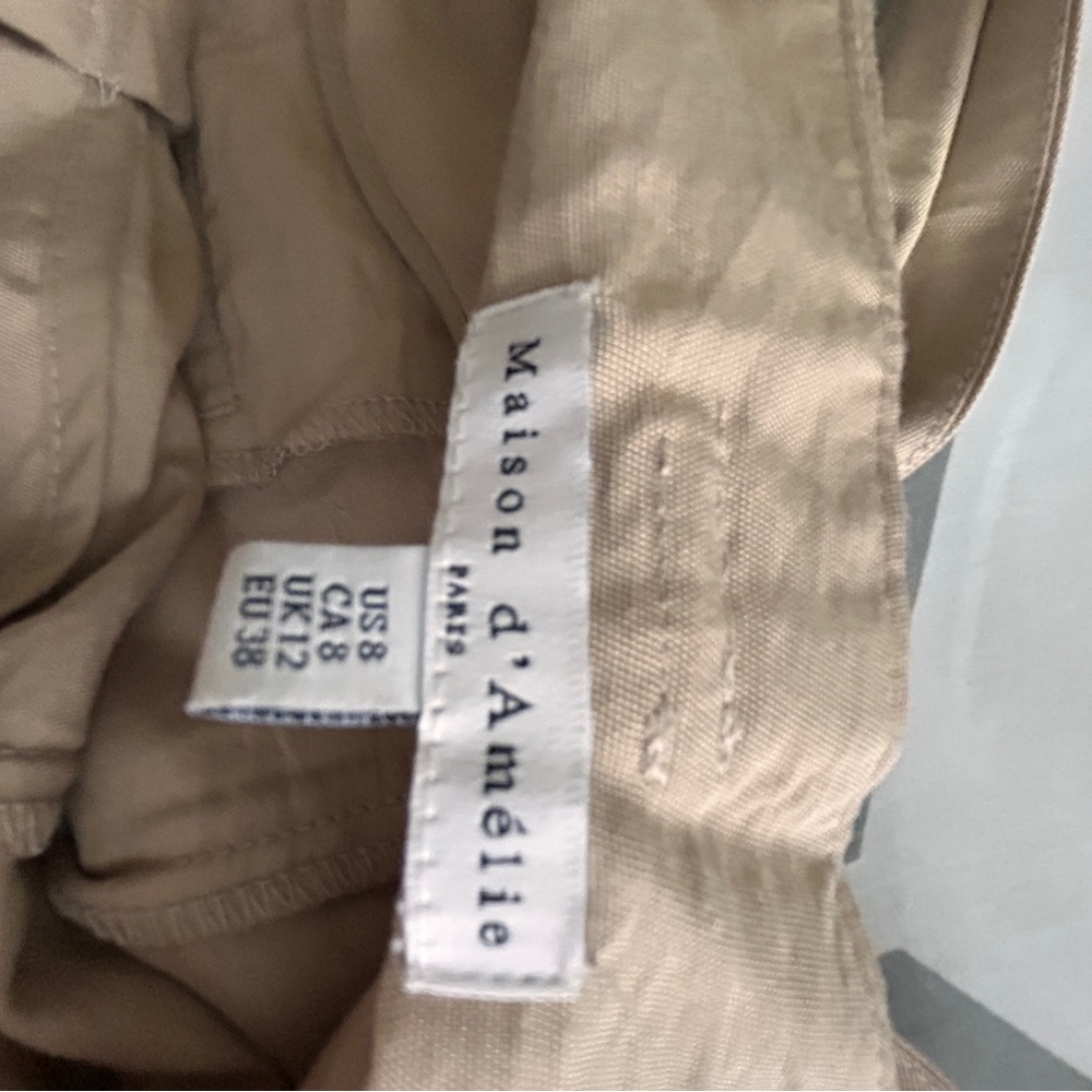 Maison d'Amélie Beige Shorts